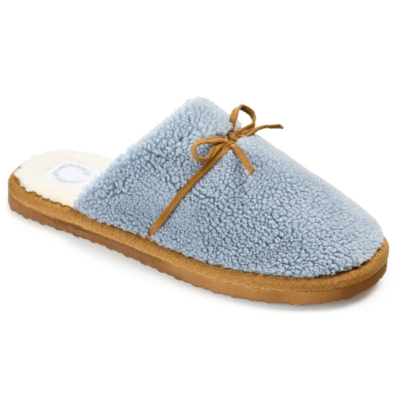 wool pure slippers-Journee Collection Women's Tru Comfort Foam Melodie Slipper