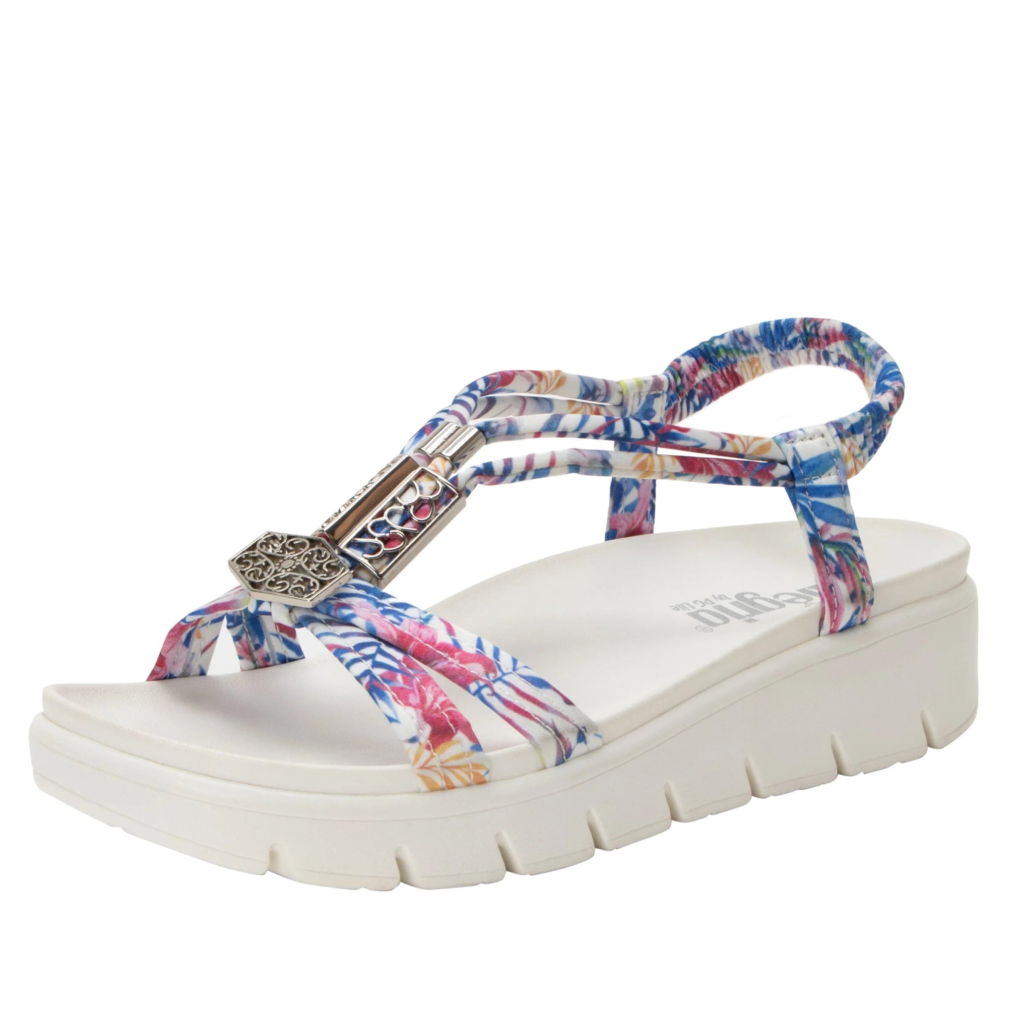 sandals with ankle support-ALEGRIA  ROZ TROPIC