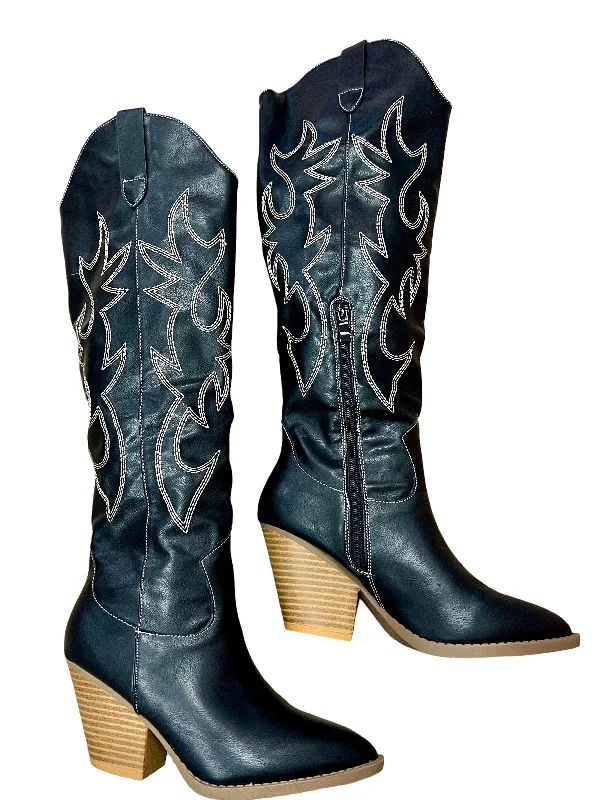 Boots with firm style-The Hensley Boots