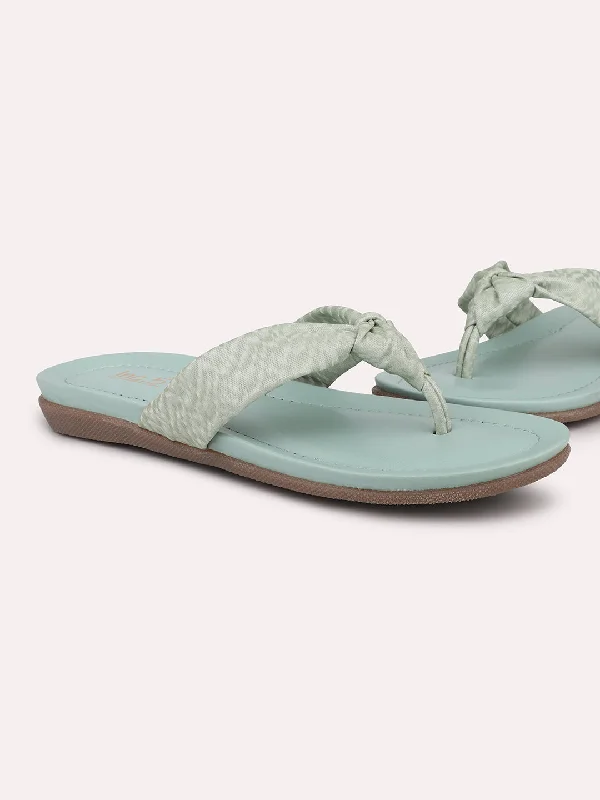 modern flats with pool-Women Pista Textured Open Toe Flats