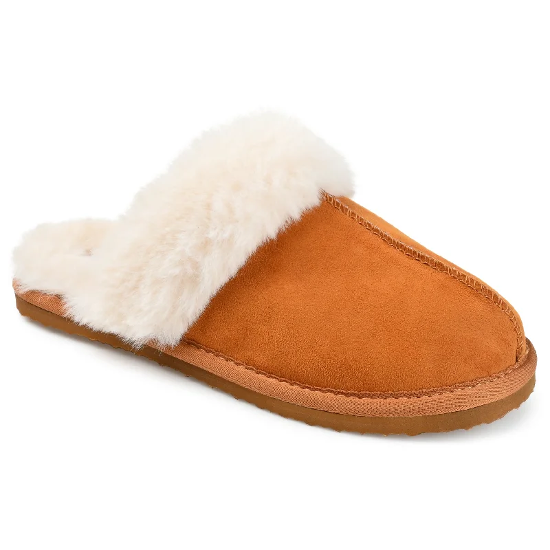 warm women’s slippers-Journee Collection Women's Tru Comfort Foam Delanee Slipper