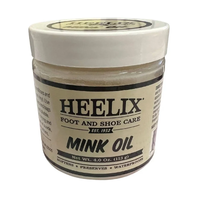 grey velvet high heels-Heelix Mink Oil 4oz