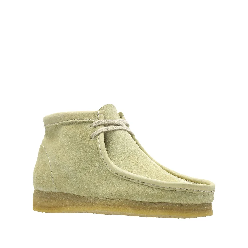 Boots with sleek twist-Clarks - Womens Wallabee Boot. Boots