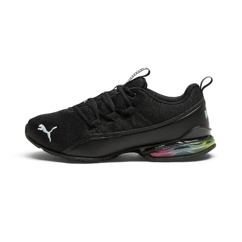 Athletic shoes for quick sprints -PUMA Women's Riaze Prowl Rainbow Sneakers