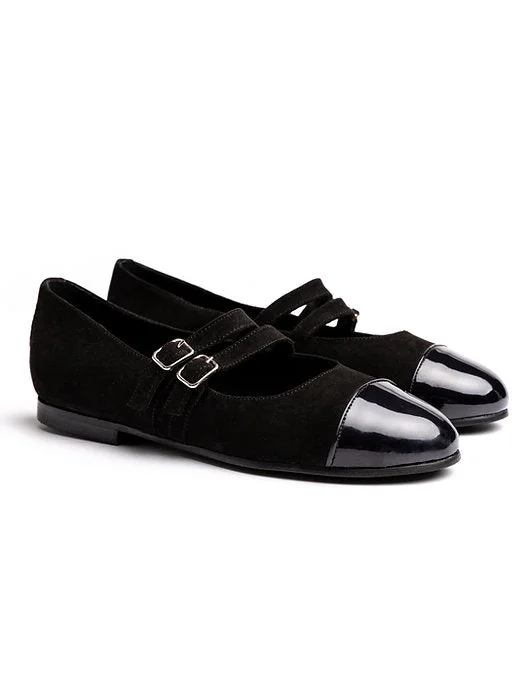 Mary Jane shoe in periwinkleMary Jane in Black from Turf