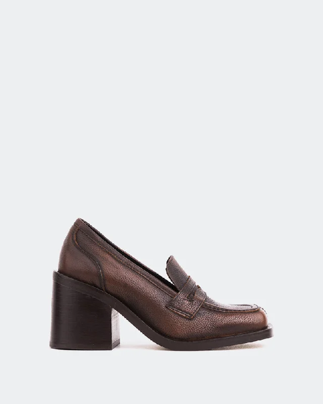 Loafers for active charm-Handel Tan Leather