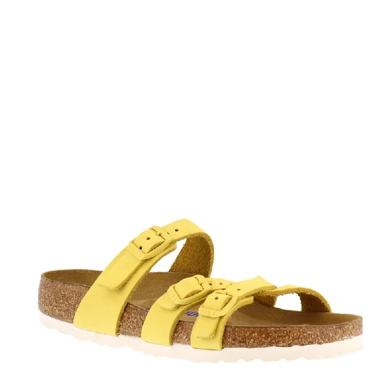 chic sandals for readers-Birkenstock Franca SFB R Popcorn 1021420