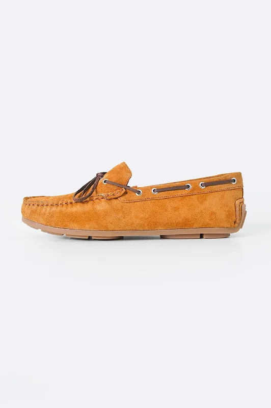 Best casual shoes for breathability-CLASSIC LEATHER MOCCASINS