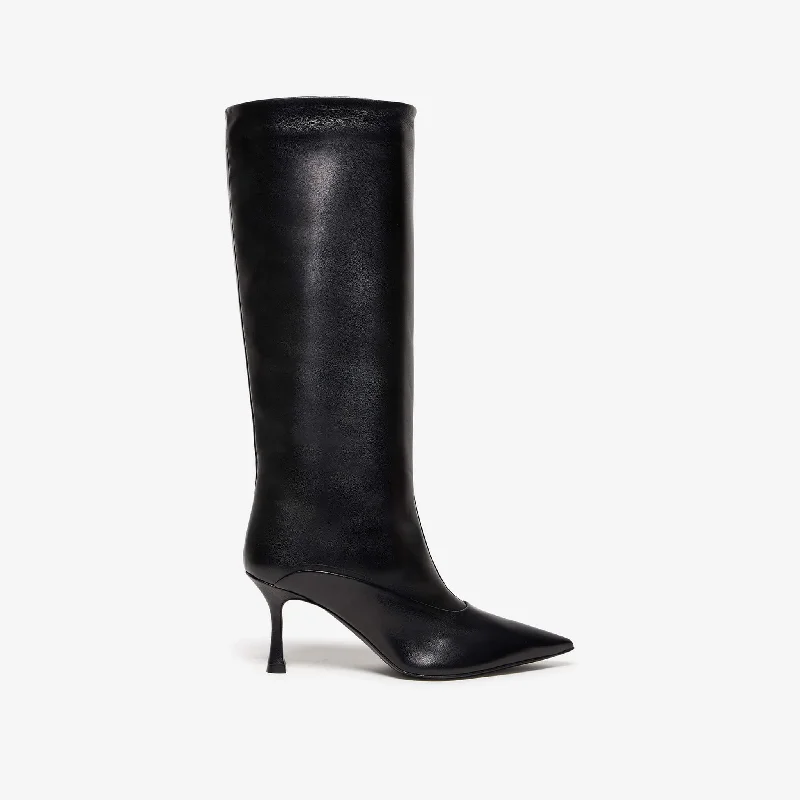 Boots for rainy flair-Camilia | Women's lambskin boot